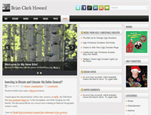Tablet Screenshot of brianclarkhoward.com